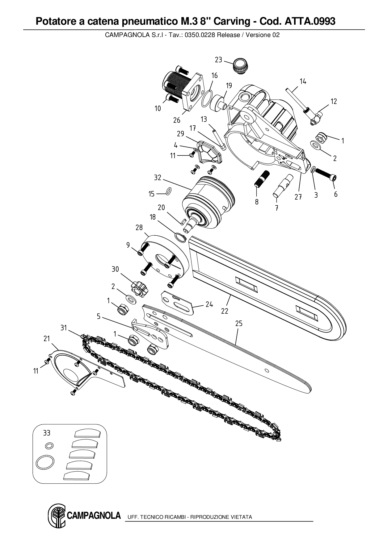 ATTA.0993_Potatore a catena pneumatico M.3 8 Carving